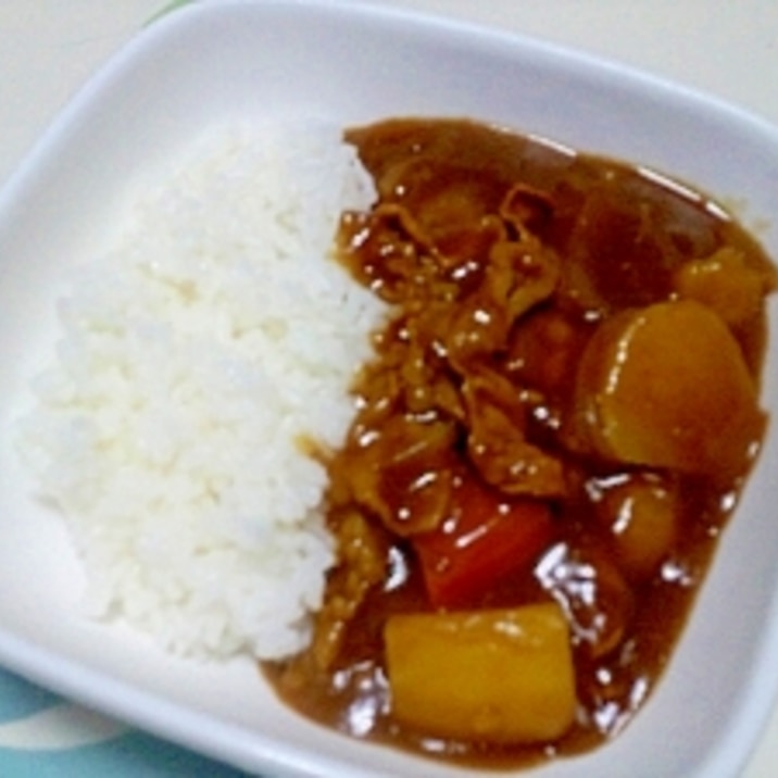 隠し味で美味しい！カレーライス＋＋